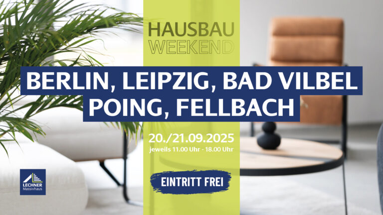 Hausbau Weekend