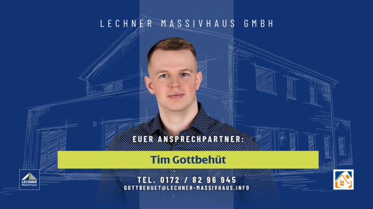 Messeankündigung der Lechner Massivhaus GmbH: Teilnahme an der Baumesse MEINZUHAUSE® FÜRTH in der Stadthalle am 21. und 22.03.2026, Messestand 30.