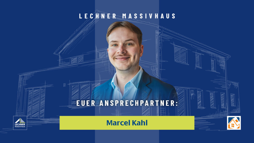 Portrait von Marcel Kahl, Ansprechpartner von Lechner Massivhaus für die Messe MeinZuhause Nürnberg.